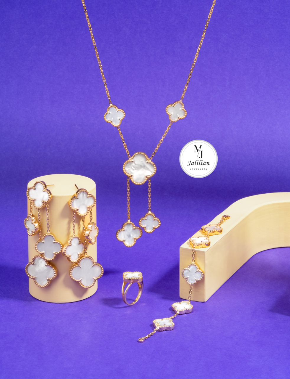 نیم ست طرح ونکلیف با صدف