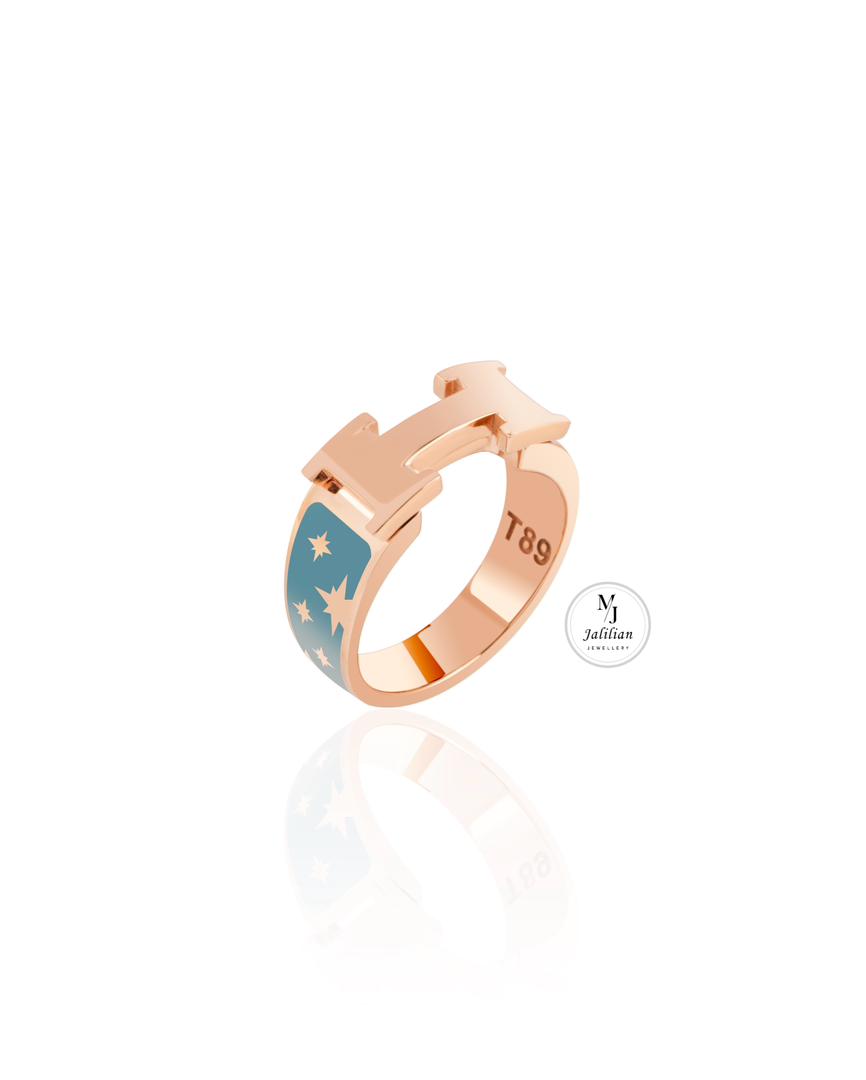 دستبند و انگشتر طرح هرمس