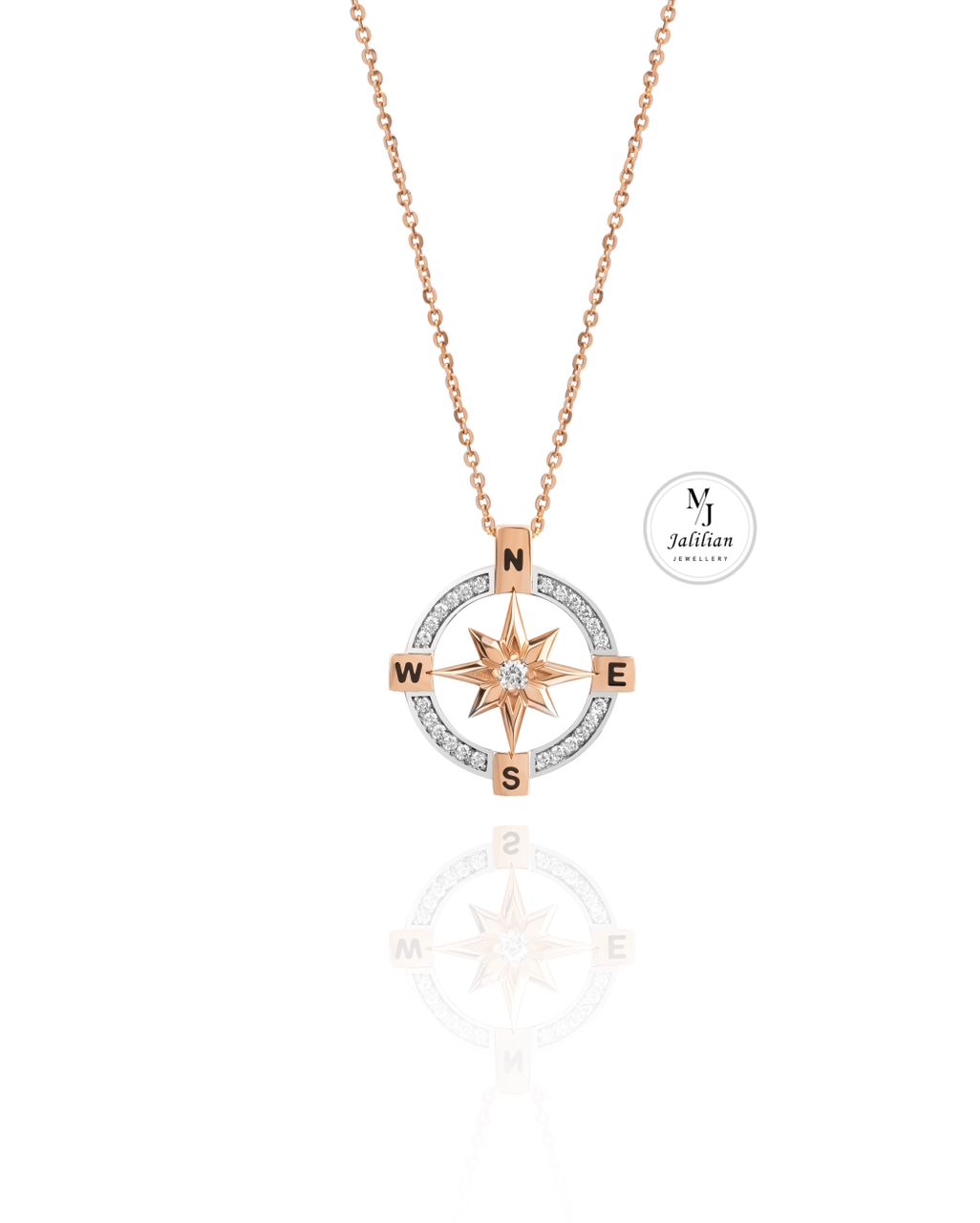 گردنی فانتزی با سنگ اتمی